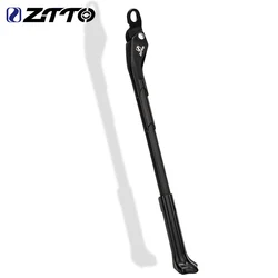 ZTTO 12mm Thru Axle Locked Bicycle Kickstand Adjustable Mountain Road Bike Parking Kick Stand lightweight Prop Side Rear rack