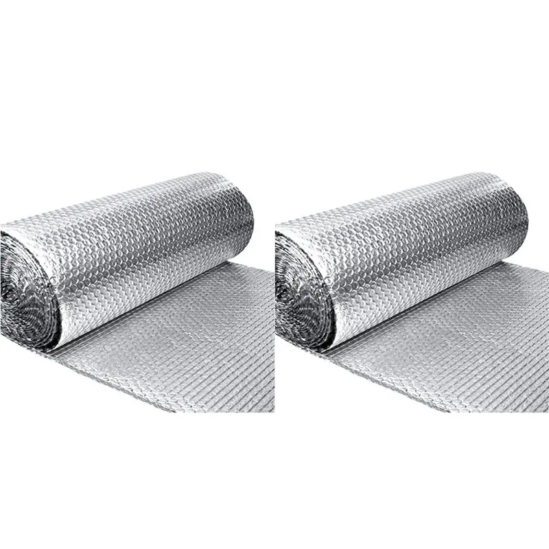 EYFL-2X Double Reflective Insulation Foam, Reflective Window Radiant Barrier Bubble Insulation Roll For Keep Heat