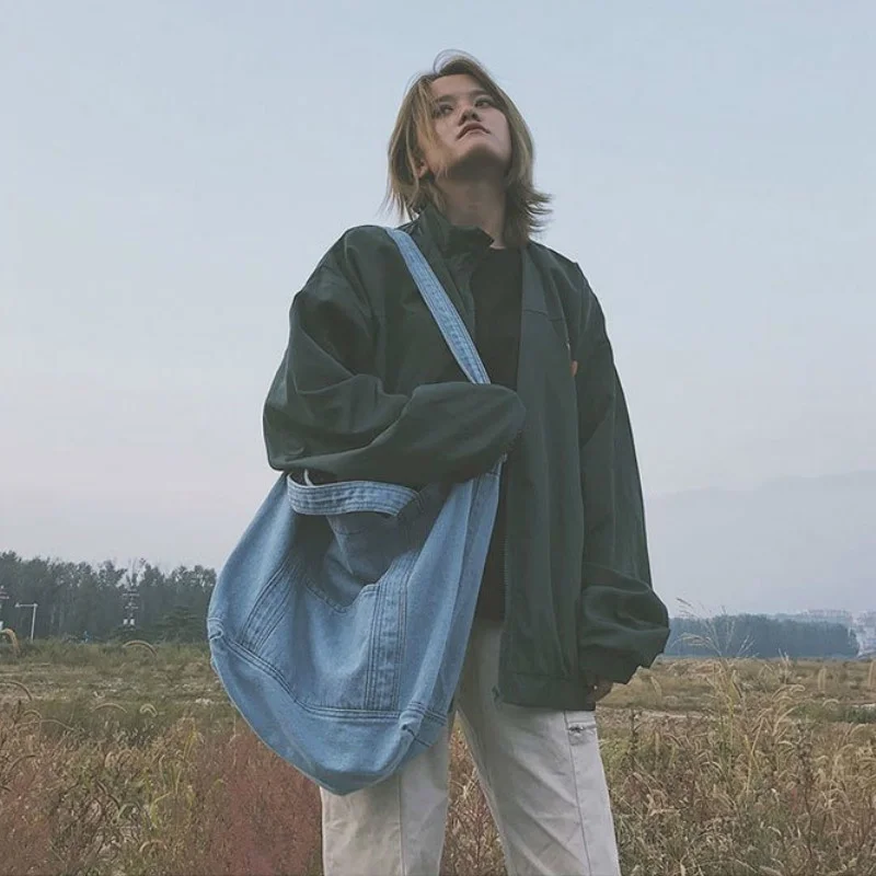 Denim Shoulder Hand Bag for Woman   Crossbody Casual Jeans s Women Handbags  