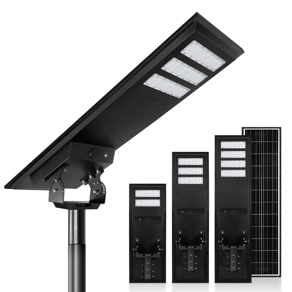 for 300W 500W 1000W 5000W Solar Aluminum Shell Integrated Outdoor Waterproof High Lumen Engineering Led Street Light