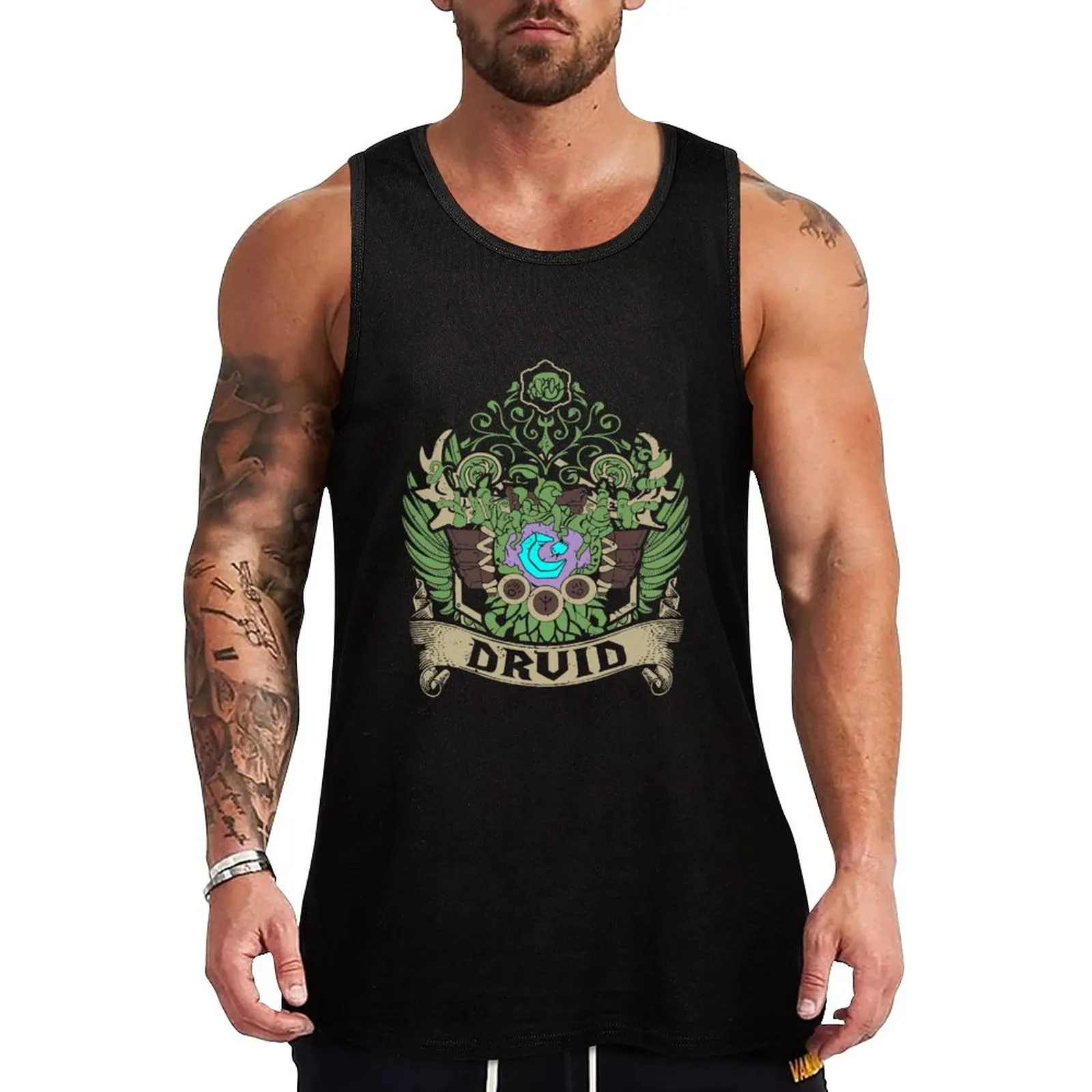 

Новинка, модель от DRUID-ELITE, мужская майка без рукавов