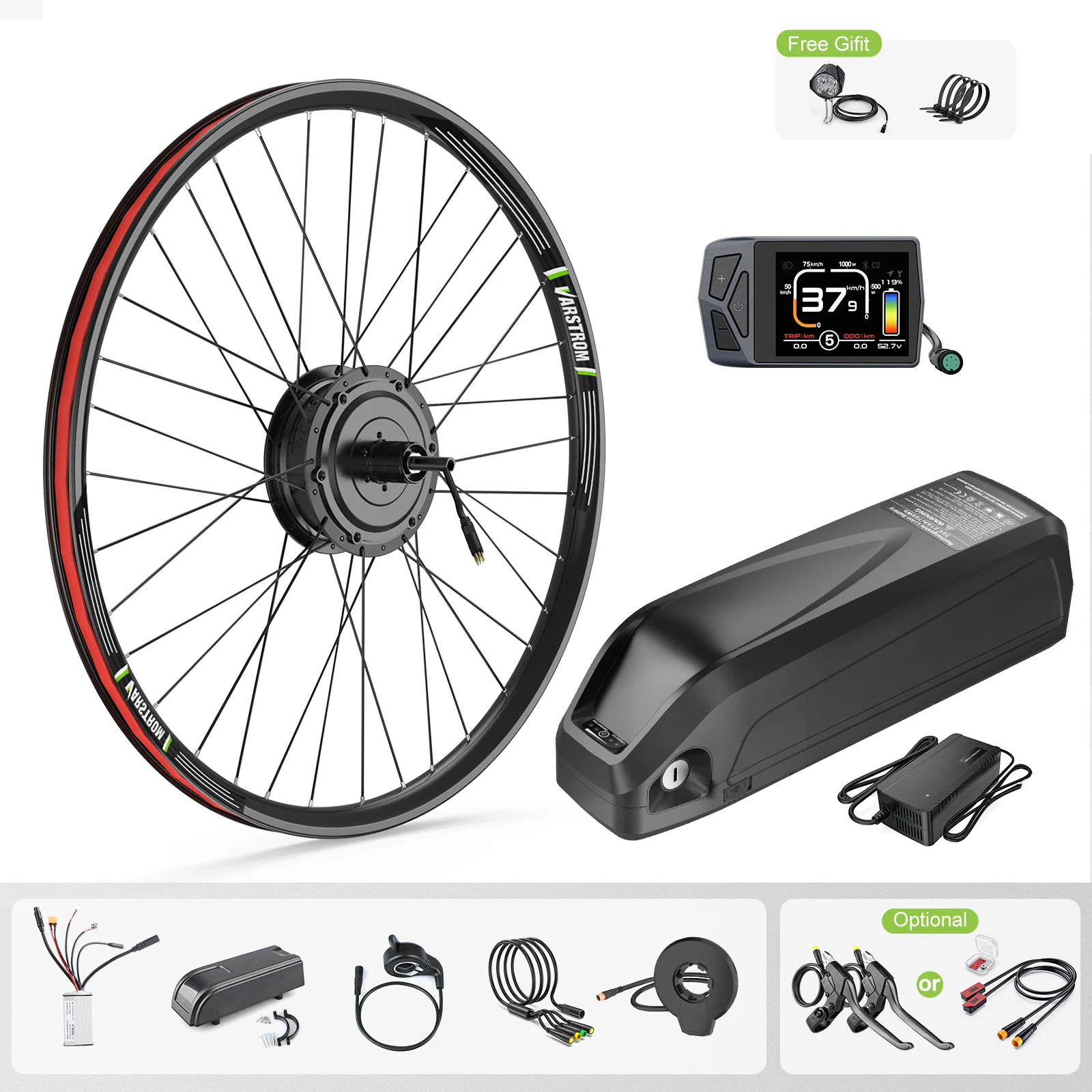 AliExpress SUTTO 36V 250W Hub Motor Ebike Kit 26 27.5 28 29 700C Wheel Rear Dirve Electric Bicycle Conversion