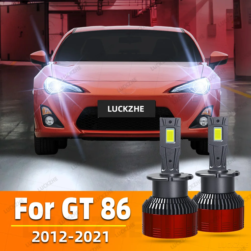 For Toyota GT 86 Coupe ZN6 2012-2021 Led Headlight Canbus No Error Car Bulb High Power Auto Light Diode Lamp 200W 10000LM