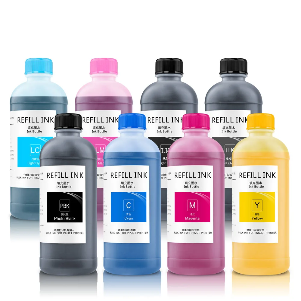 500ml K3 pigment ink for Epson Stylus Pro 4880 4880C 4000 7600 9600 7800 9800 printer pigment ink ( 8 color opitons )