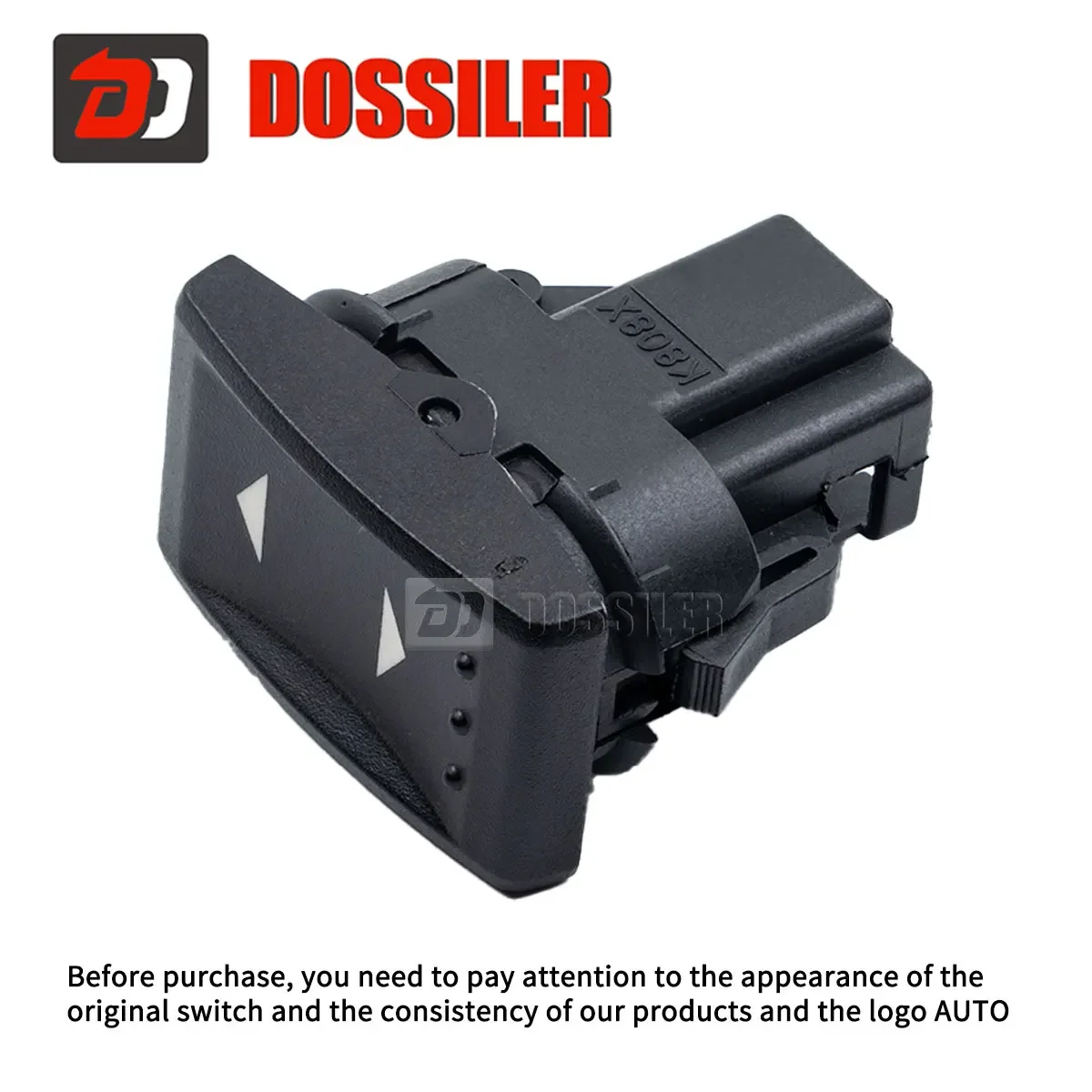 1S7T14529AB Dossiler Ford Mondeo MK3 Interior Passenger Side Window Control Switch Unit 1S7T-14529-AB Car accessories 4 Pins - Image 5