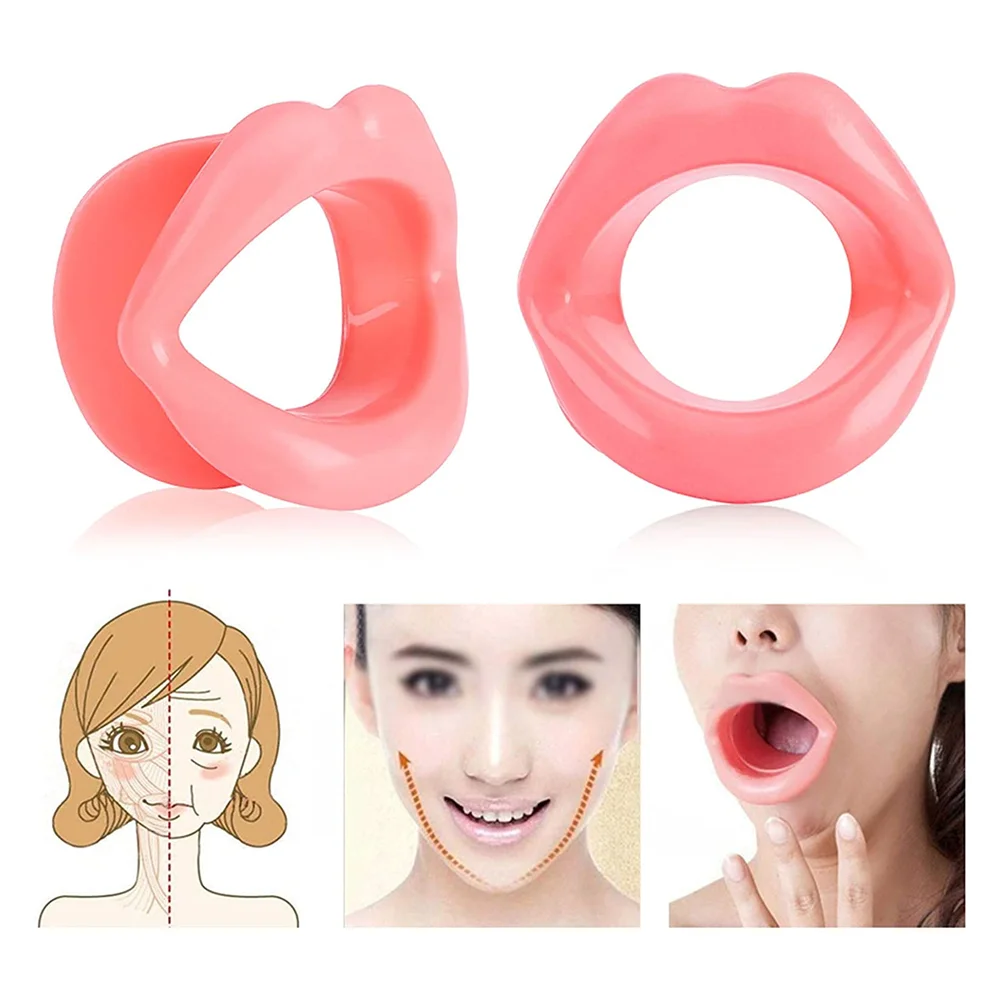 1 PC Silicone Face Slimmer Mouth Muscle Tightener ​Lips Massage Anti Wrinkle Exerciser Face Lift Lip Exercise Trainer Anti Aging