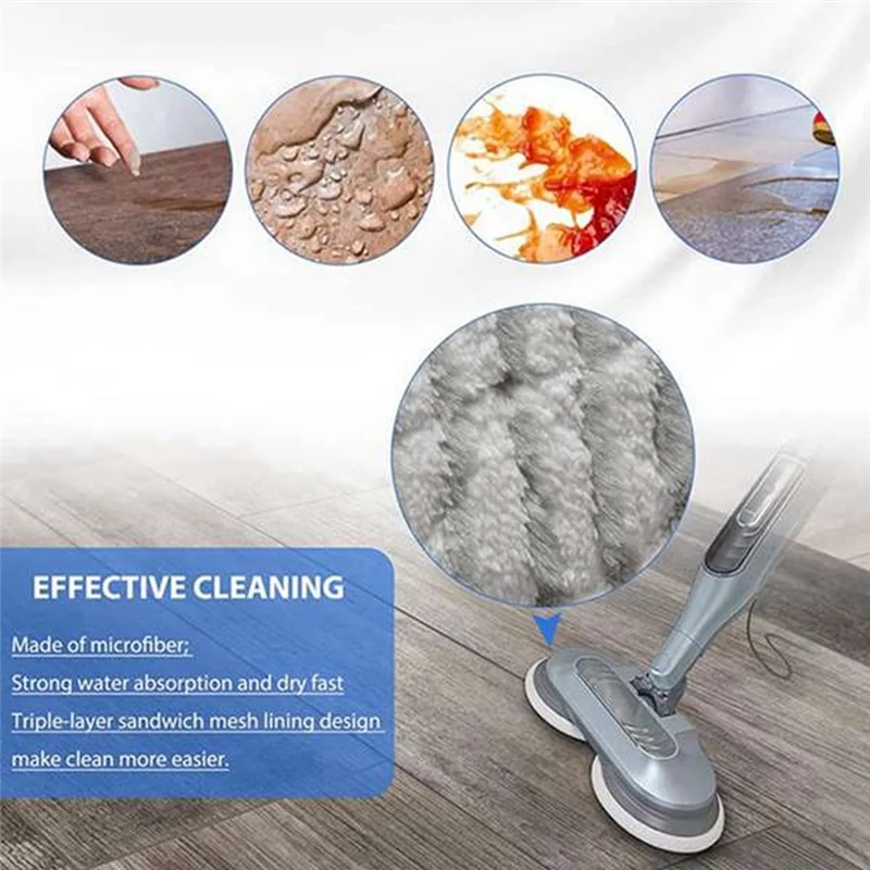 

Appliances Parts Mop Pads For Shark S7000AMZ S7000 S7001 S7001tgtseries Steam & Scrub All-In-One Hard Floor Steam Mop