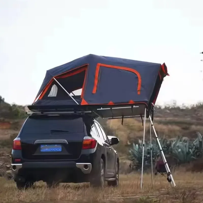 4x4 Offroad Camping Car Hardshell Aluminum Alloy Roof Top Tent Oxford Four-Season Waterproof Outdoor Vehicle Rooftop Shelter