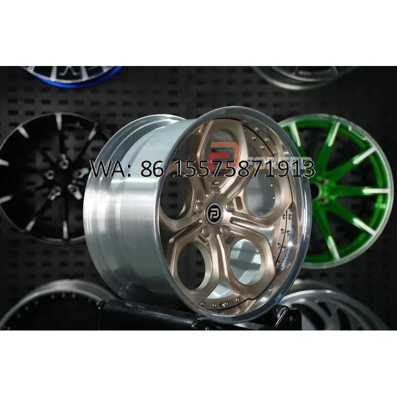 Custom 1-Piece and 2-Piece Magnesium Alloy Forged Wheels Fit All Vehicles Track Street