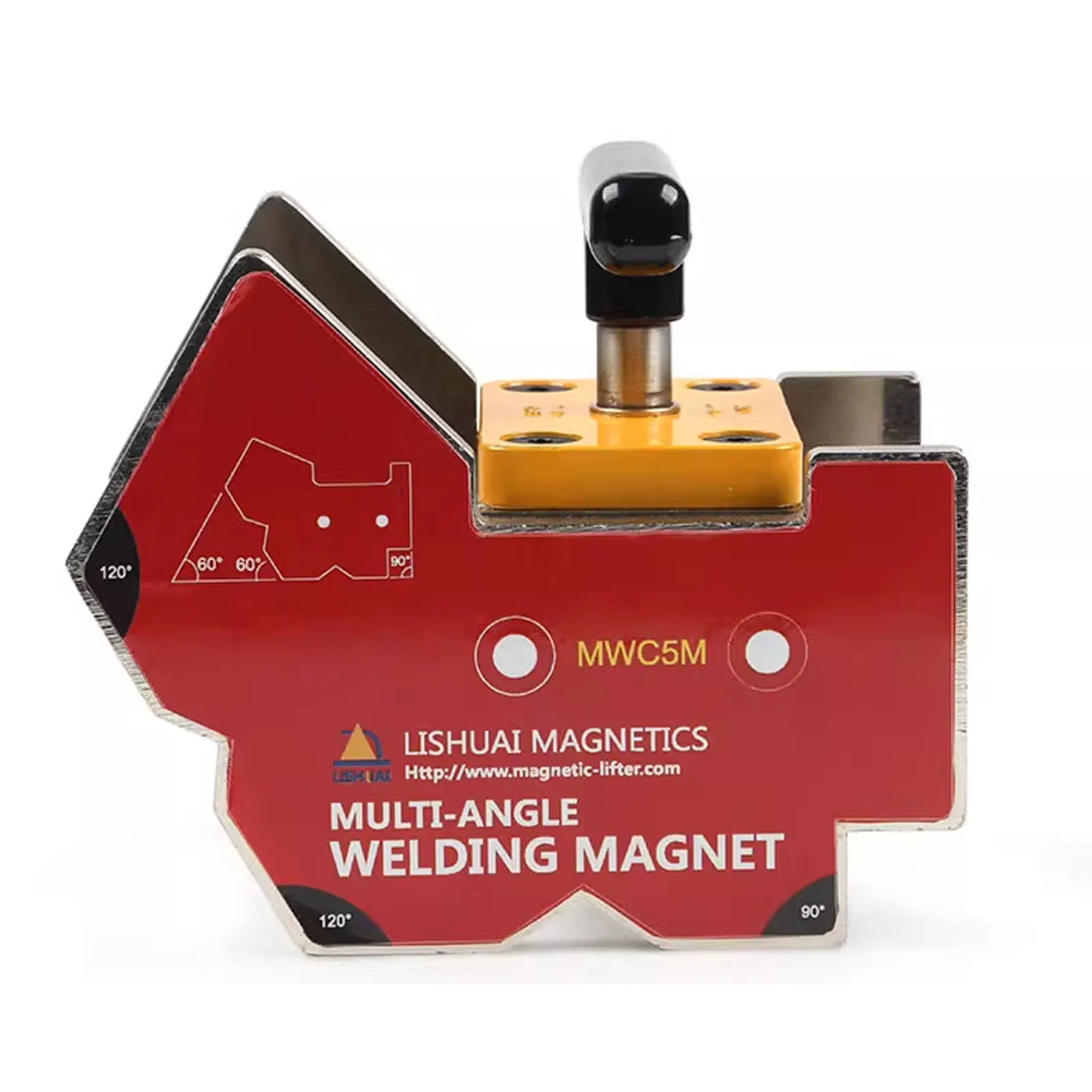 60° / 90°/ 120° Magnetic Welding Positioner, Multi-angle Strong Magnetic Fixing Auxiliary Welding Tool