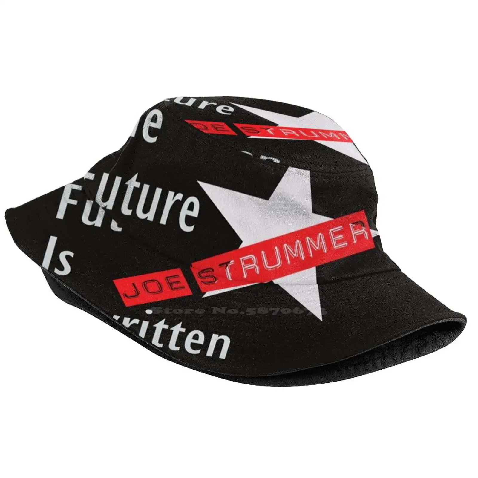 The Future Is Unwritten - Joe Strummer - Unisex Summer Cap Sunscreen Hat Future Punk Seventies Eighties Guitar Joestrummer