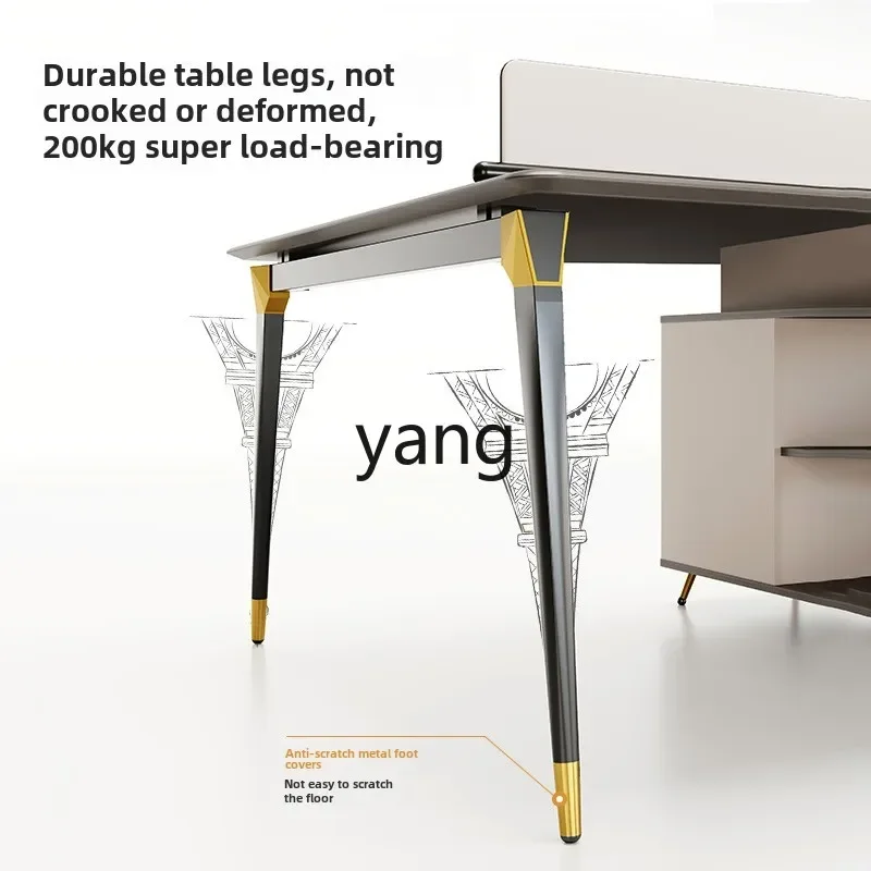 CX staff office desk and chair combination financial desk workstation office screen