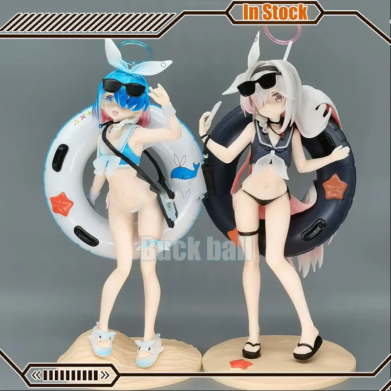 

Arona Figure Blue Archive Anime Figure Swimwear Black Arona Blue Arona Figurine Model Statue Doll Collection Decoration Toy Gift