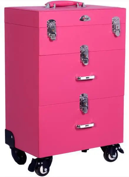 Caixa de ferramentas de arte, instituição de treinamento, arte de unha, estudante, tatuagem especial, bordado, artista de maquiagem, arte de unha, caixa de armazenamento