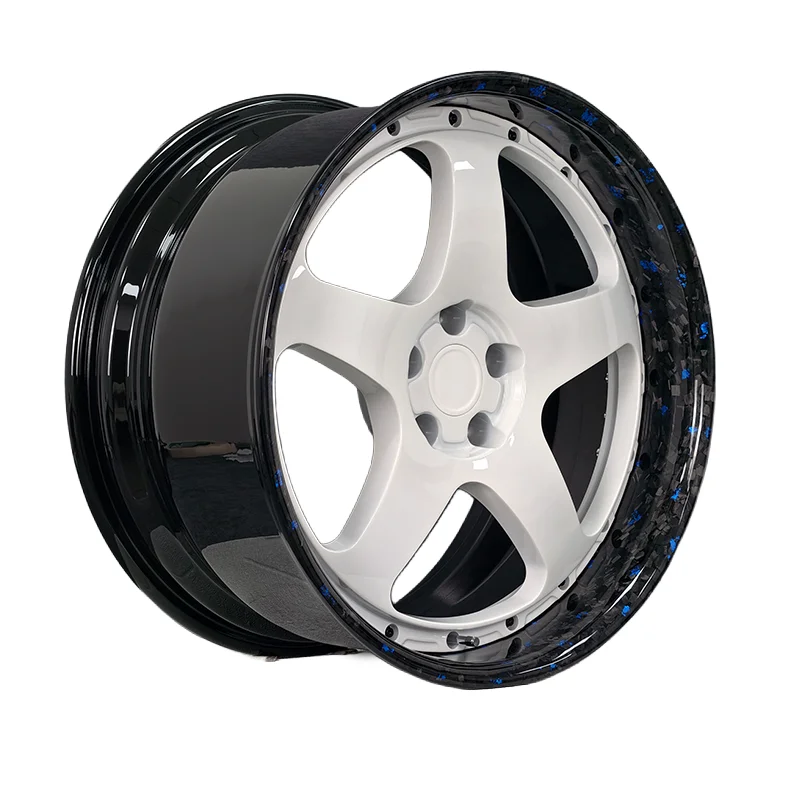 LSGZL Carbon Fiber Wheels 2-piece Custom 18 19 20 21 22Inch 5x114.3 5x112 New Aluminum Alloy Forged Concave Wheels