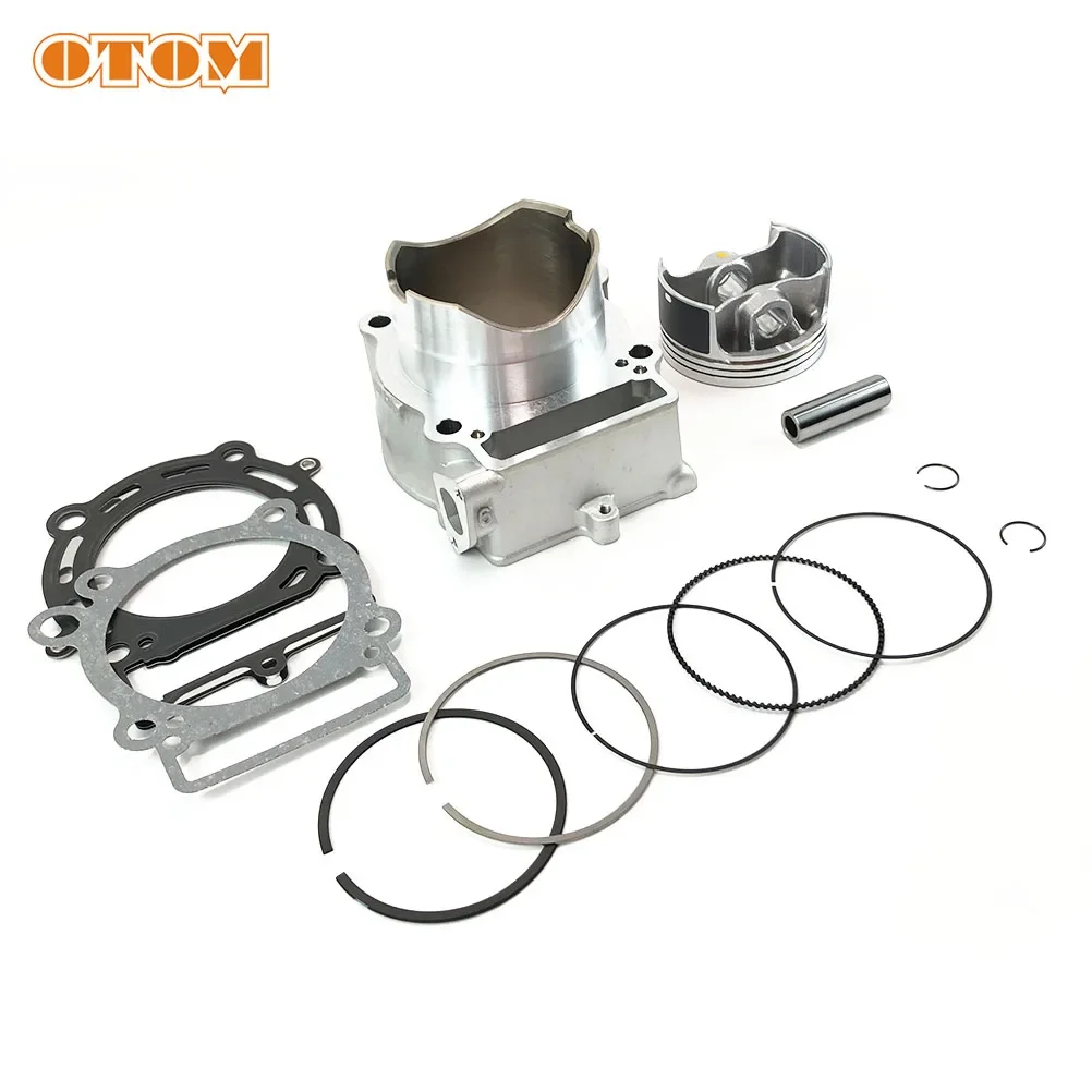 In stock OTOM Motorcycle NC250 NC300 Engine Cylinder Kit 84mm Cylinder Block Piston Ring Gasket for ZONGSHEN NC 250CC Upgrade 30