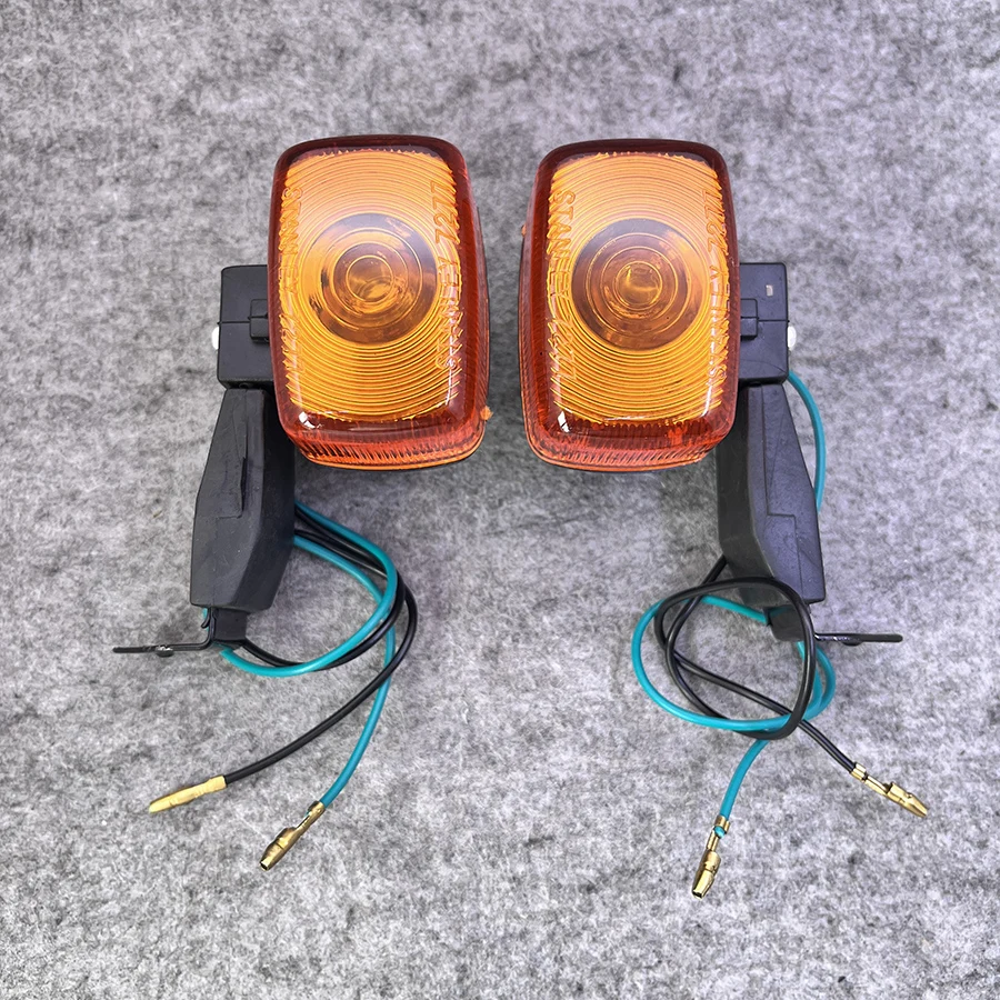 Yecnecty 2X Motorcycle Turn Signal Light Front Rear Motorbike Indicator Lamp For Yamaha TTR250 KLX250 XR250 XT225 Deer 225