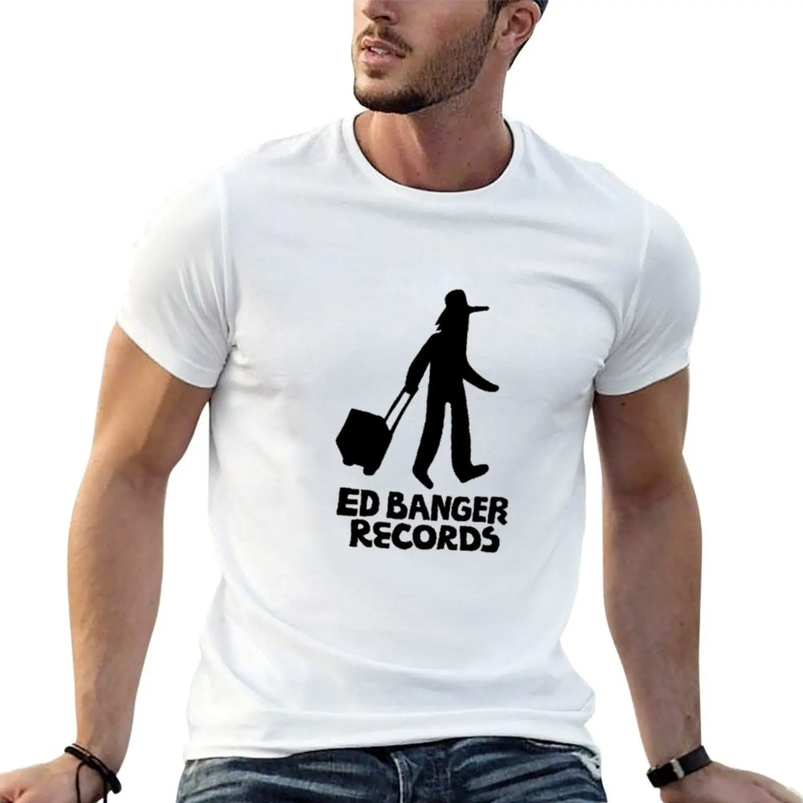 Ed Banger Records T-Shirt rapper graphic tees for a boy clothes for men