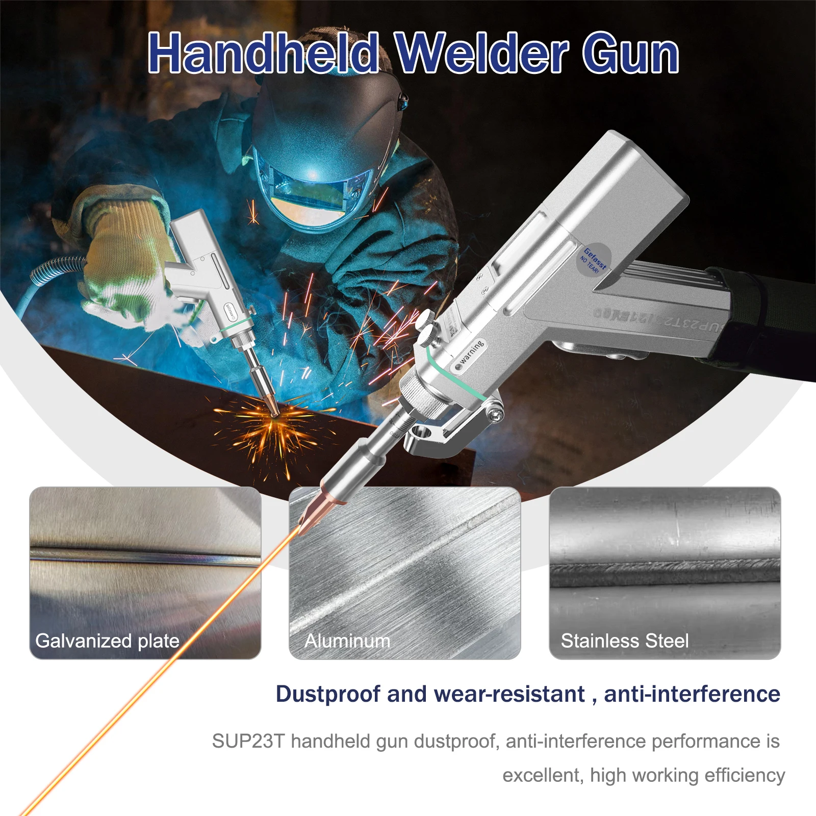 2000W 4 IN 1 Laser Welder Raycus QBH Fiber Laser Welding Machine 1500W Rust Cleaning Machine for Welding Cutting Cleaning