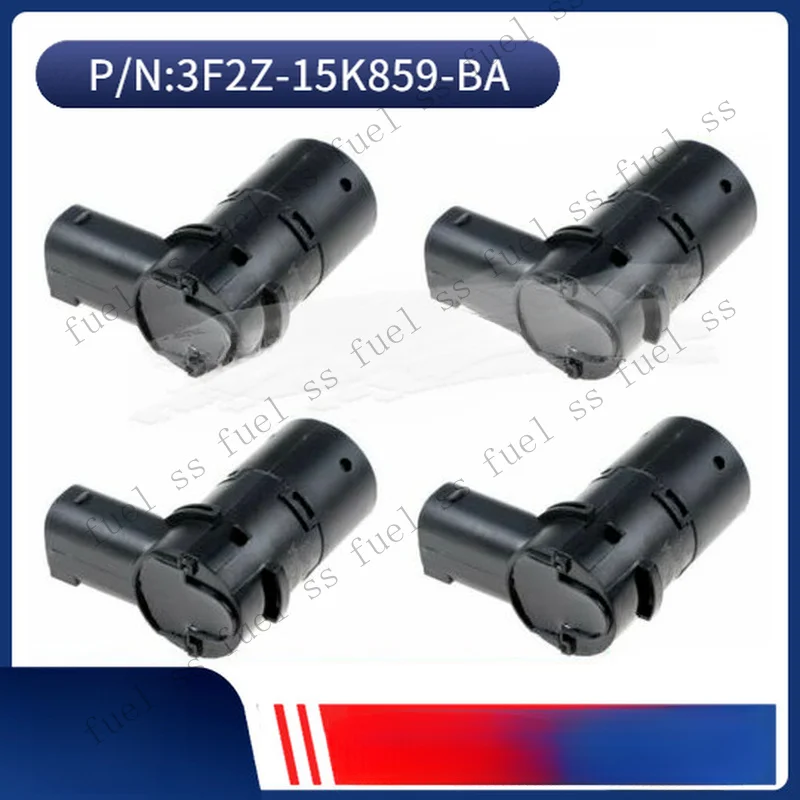 S+ 4Pcs Parking Aid Reverse Backup Sensor For Ford F150 F250 F350 PDC#3F2Z15K859BA