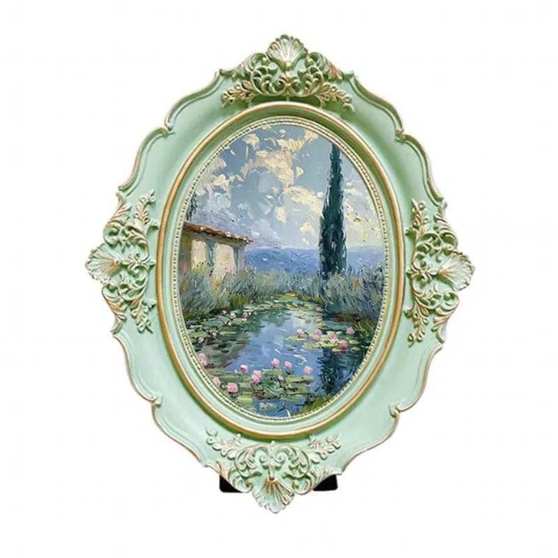 European Style Resin Photo Frame 6Inch 7Inch Picture Frame Bedroom Wedding Family Photo Display Ornaments Home Decor