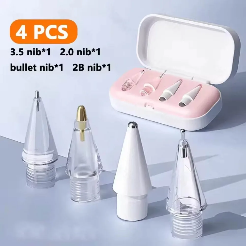 

Replaceable Pencil Tips Anti-scratch Shockproof Stylus Nib PP Lining Portable Tablets Pen Nibs for Apple Pencil for Apple Pencil