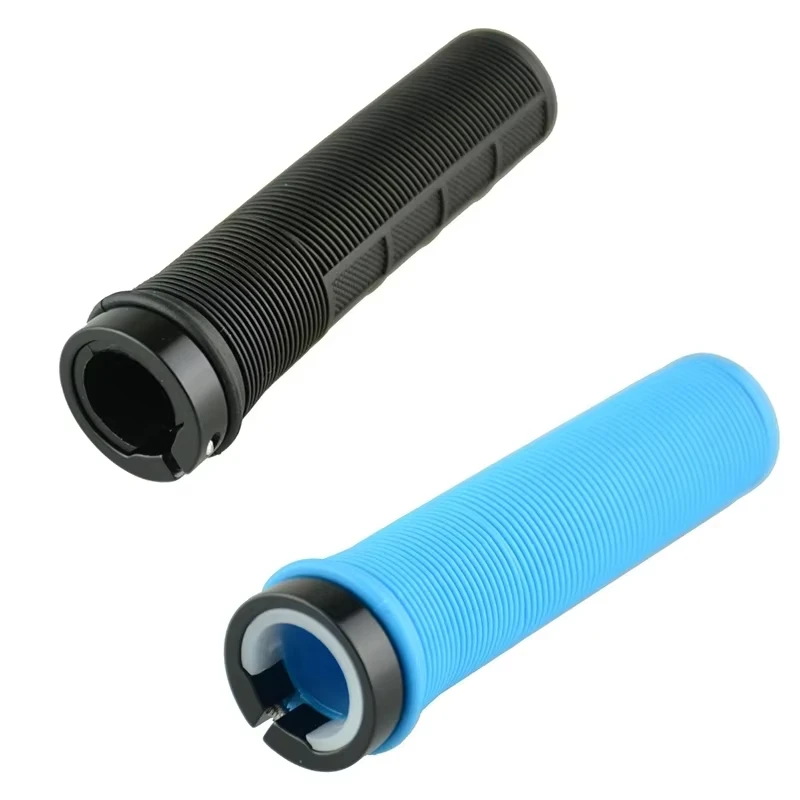 NPY Bicycle Grips Integrated Bicycle Handlebar Grips Aluminum Alloy Lock on Bicycle Handles Non-slip MTB Bike Part