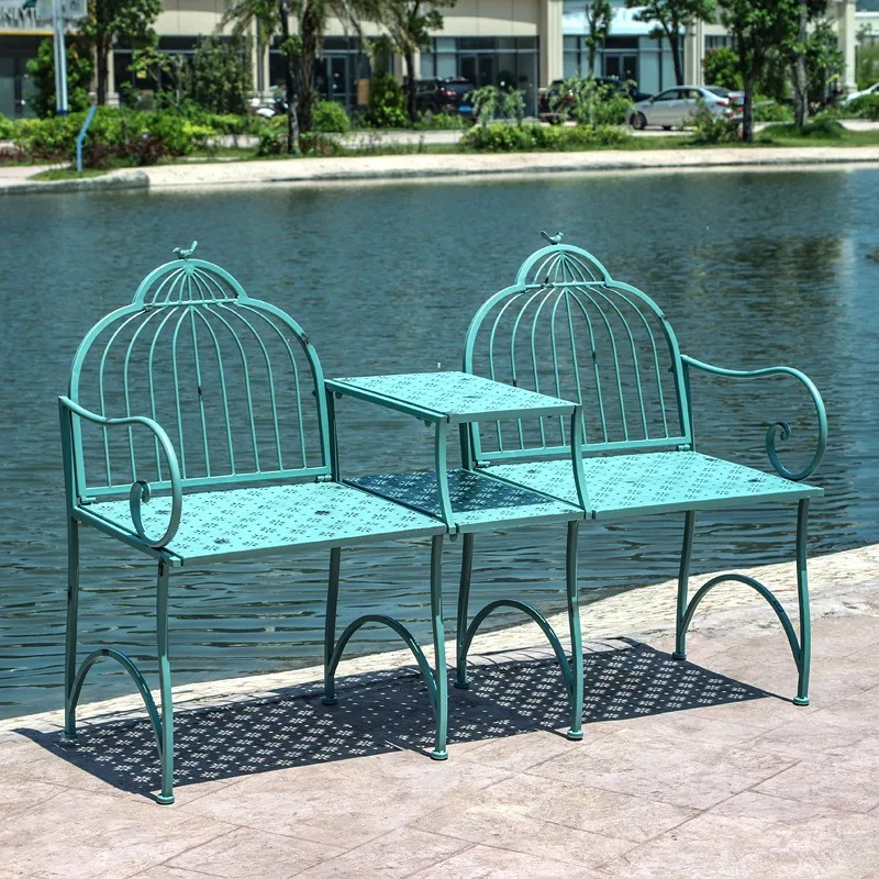 Metal sofa combination, villa garden leisure table and chair set