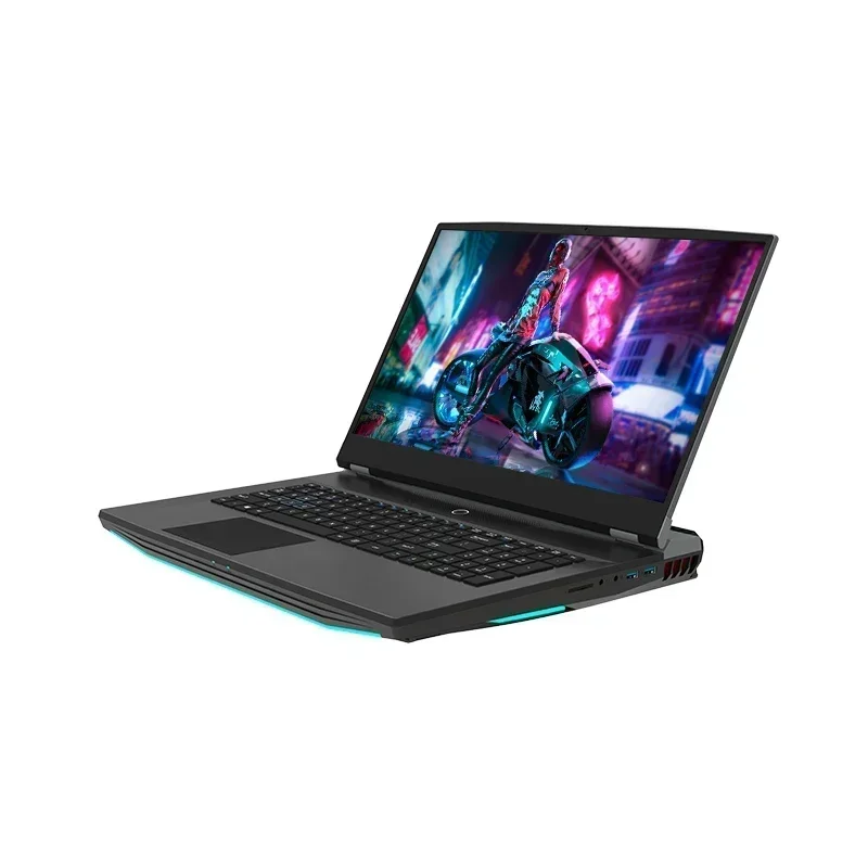 

Extremely high-speed powerful CPU Discrete graphics 17.3 inch gaming RGB strip laptops with great heat dissipation