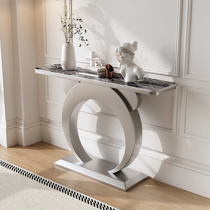 الديكور طاولة وحدة التحكم تصميم الحديثة الشمال تخزين مداخل الجدول الفاخرة وحدة التحكم دي Entrada دي كازا أثاث غرفة المعيشة