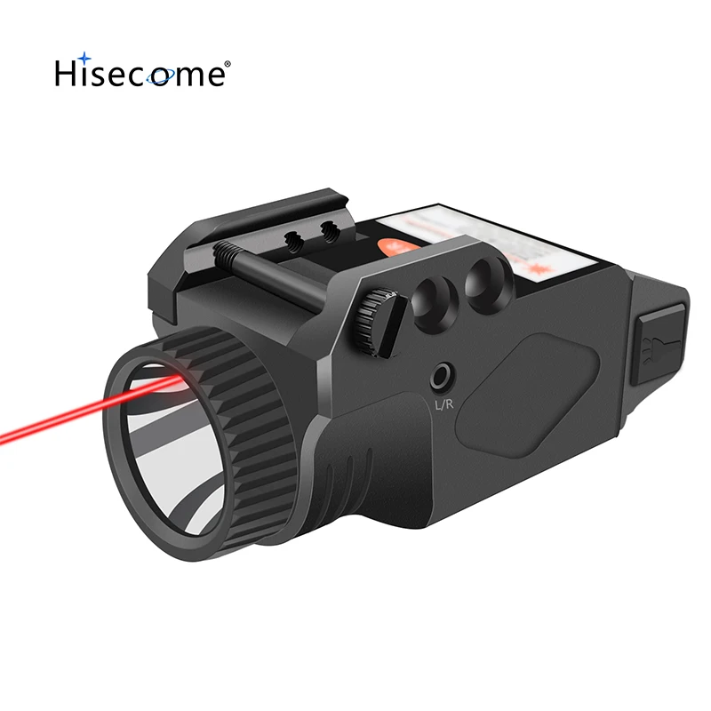 Tactical Red Dot Laser Sight Led Flashlight Strobe Light Combi for Riflescope Handgun Glock Pistol Airsoft Hunting Accessories