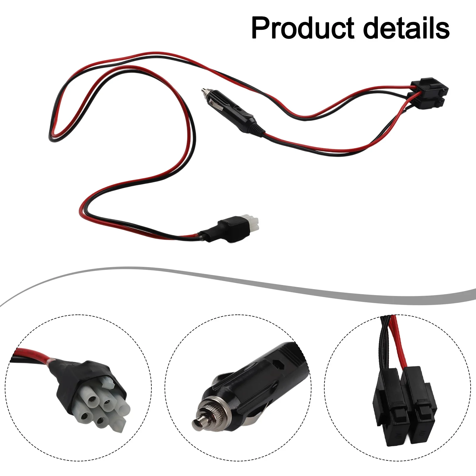 Socket 30A Fuse Power Cord IC-725A Power Cord 30A Fuse Power Cord 1.5m Length 1015-12AWG Model 3.95MM Outer Diameter
