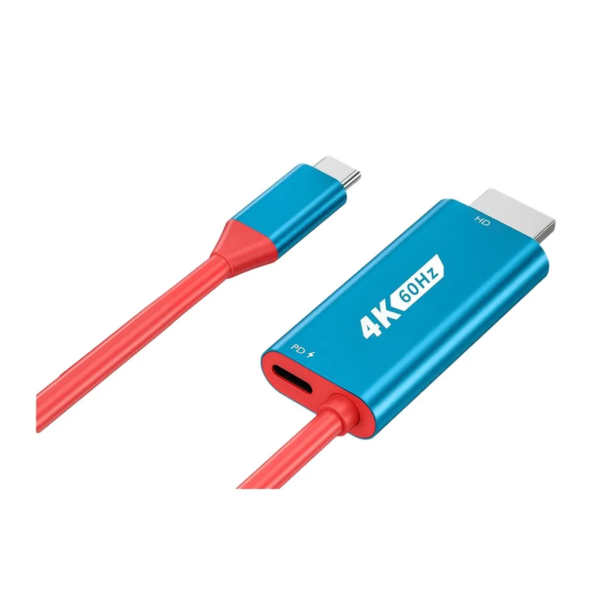 【BABY】For Switch2/1 Type C to HDMI-Compatible Cable for Game HDTV 4K 1080P 60hz Compatible with LaptopTablet MobilePhone
