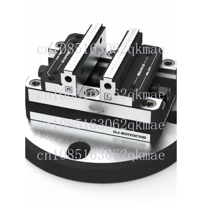 Positive and Negative Quick Clamping 2-8 Inches DJ-6080H Self Centering Vise Four-Five-Axis Fixture Self-centering Vise