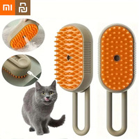 Xiaomi Youpin Cat Steam Brush Steamy Dog Brush 3 in1 Electric Spray Cat Hair Brushes Massage Pet Grooming Comb Hair Removal Comb