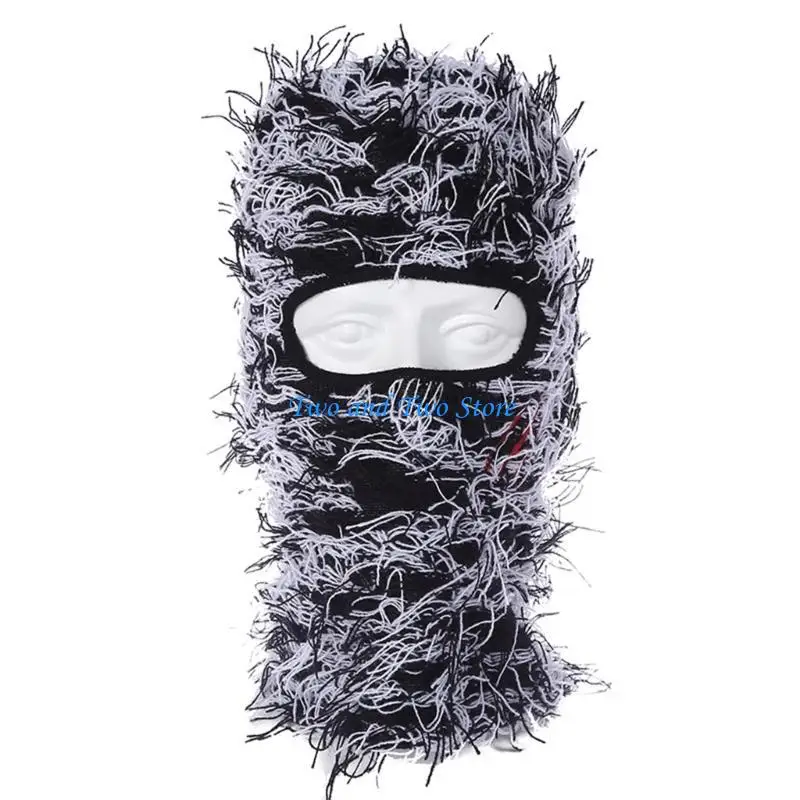 

HX6F Sports Hats Messy Fringes Slouchy for Women Fringed Hat Versatile