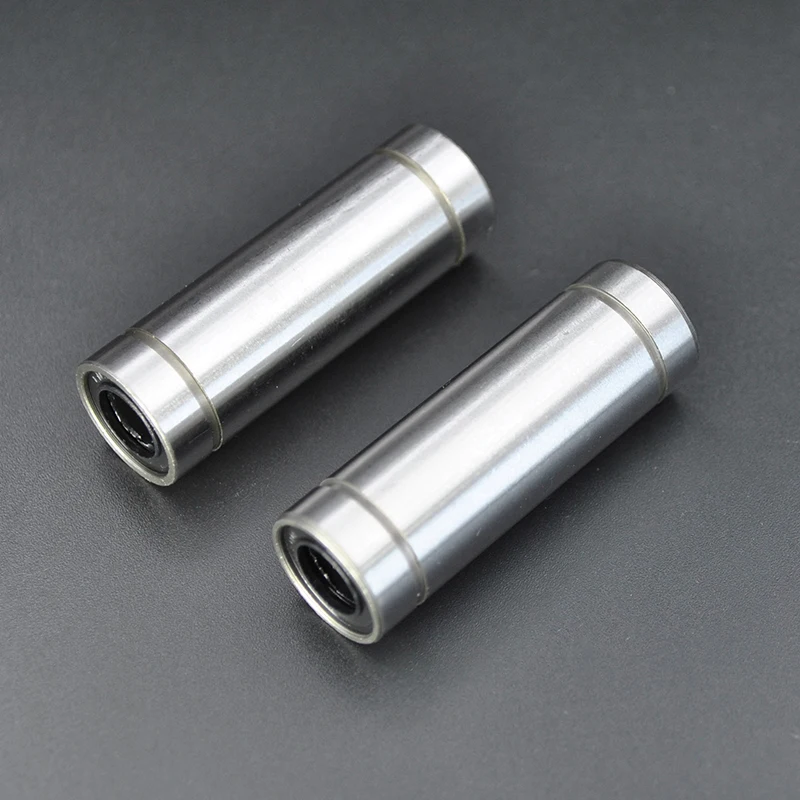 10/2pcs LM8LUU LM6LUU Long Type 8mm Linear Ball Bearing CNC Parts for CNC 3D PrinterCNC Linear Beare for Rod Rail Linear Shaft