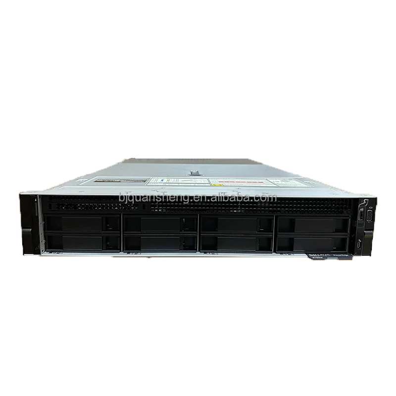 حار بيع Dells PowerEdge R750xs خادم الرف 8LFF PERC H355 2*800 واط 32 جيجابايت DDR4 الذاكرة 2U شكل عامل