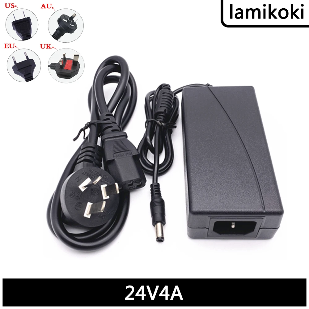 AC 100-240V 50/60HZ DC 24V 4A LED LCD Display Water Dispenser Power Adapter