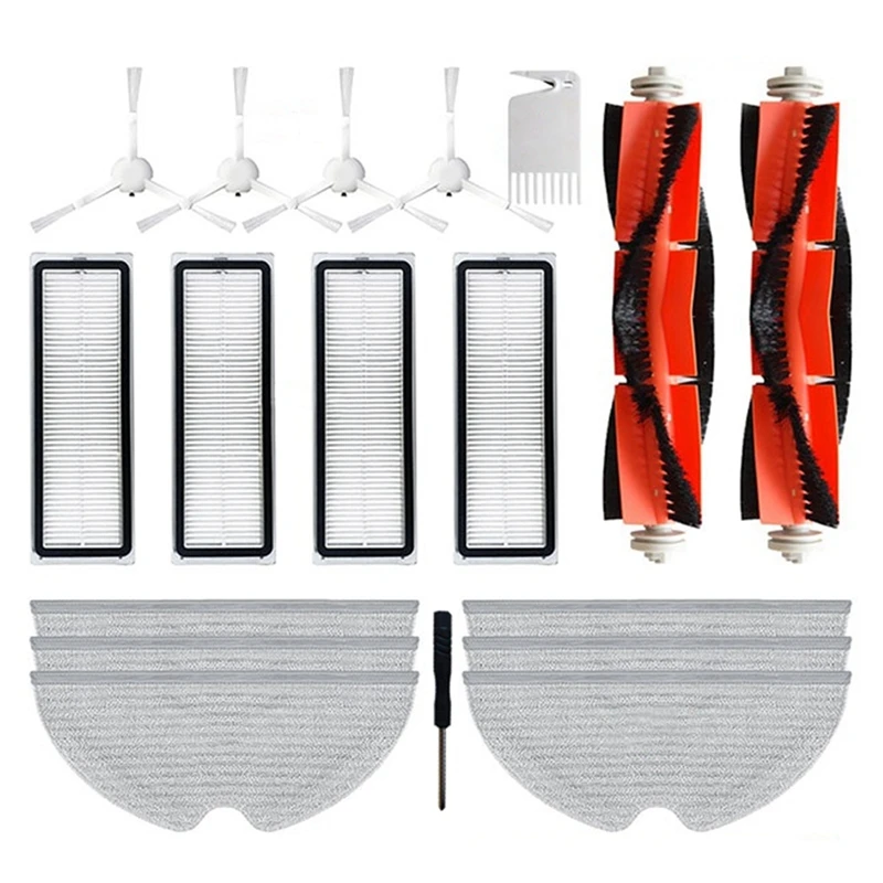 

For Xiaomi Mijia 1C 2C STYTJ01ZHM / Dreame F9 / Mi Robot Vacuum Cleaner Main Side Brush Hepa Filter Mop Cloth Parts