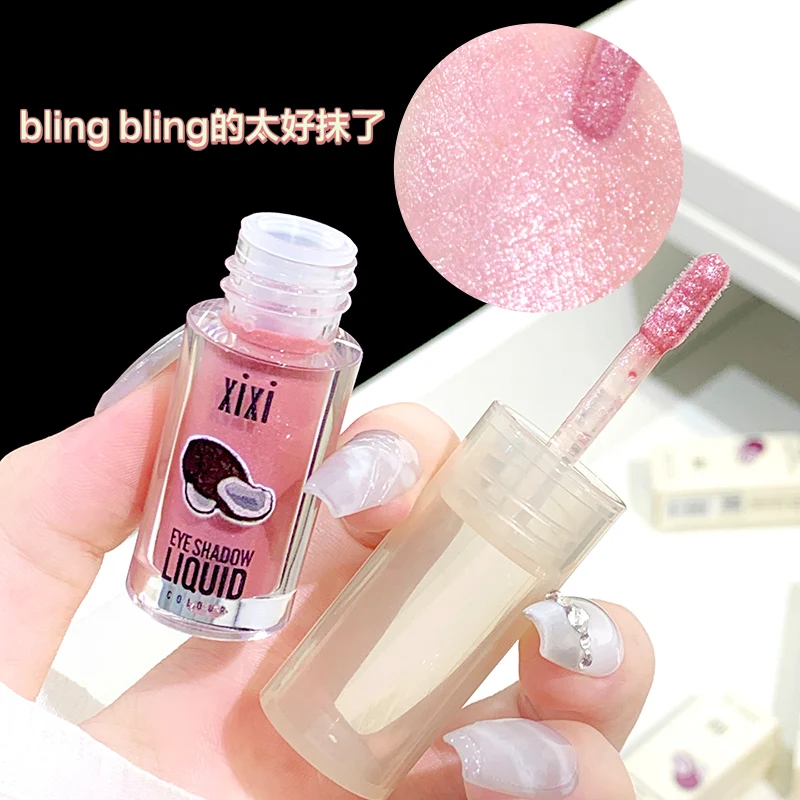 Brilliant Diamonds Liquid Eyeshadow Matte Shimmer Silky Touch Eye Makeup Long-wear Water-based Eyeshadow Korean Style Cosmetics