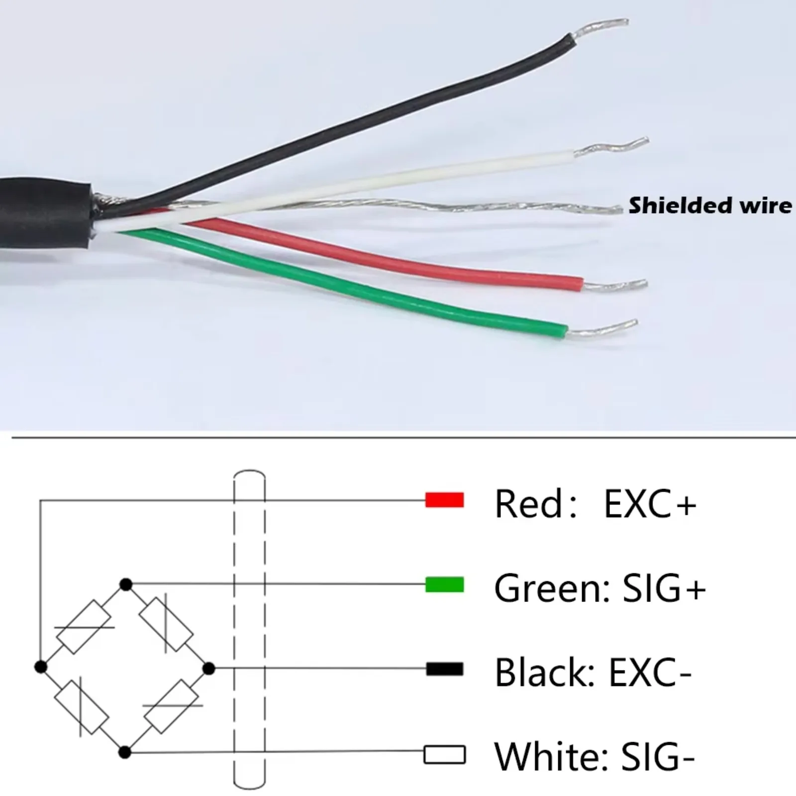 DIYmall Original YZC-1B 100KG Aluminum Load Cell Sensor with C3 Accuracy for Arduino Kitchen Scale & Industrial Weighing