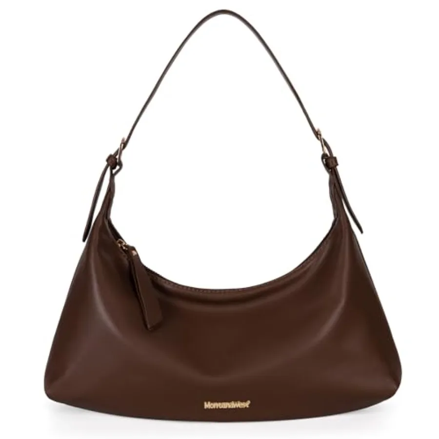 

Montana West MEDIUM Shoulder Purses for Women Crescent Hobo Bags Trendy Purses