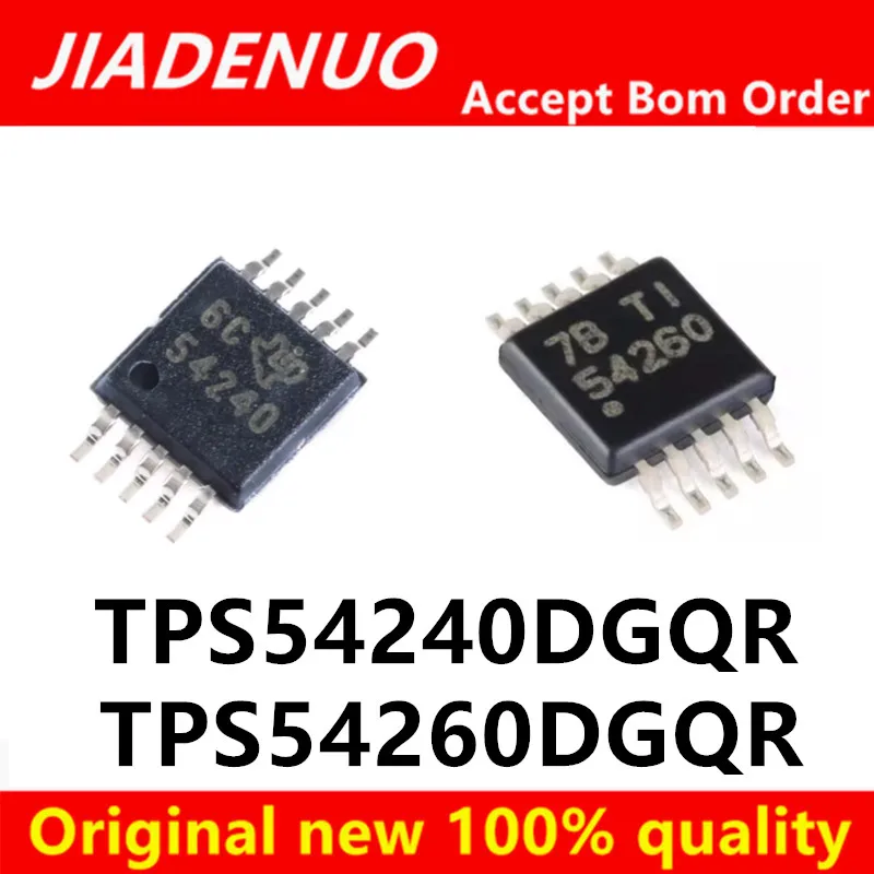 (5pcs)100% New 54240 TPS54240 TPS54240DGQR 54260 TPS54260 TPS54260DGQ TPS54260DGQR MSOP-10