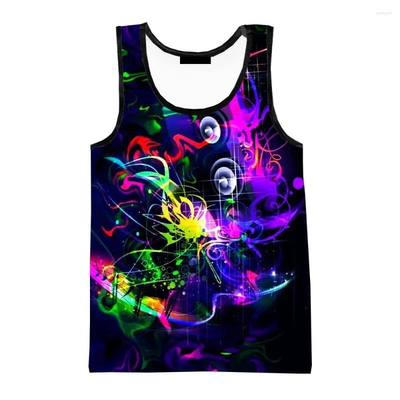 New Graffiti Tank Tops Men Women Fashion Floral Shirts Graphs T-shirts Kid Sports Gym Hawaii Beach Vest Tees