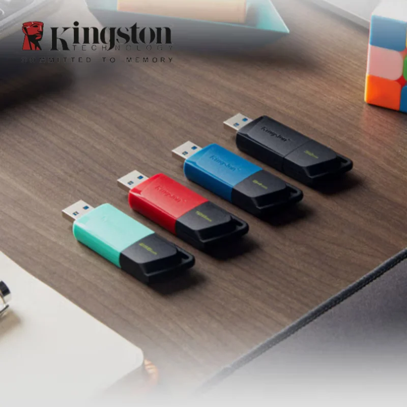 Kingston unidad Flash USB de alta calidad Pendrive Original 64GB 128GB 256GB USB 3,2 Pen Drive para memoria de almacenamiento de computadora