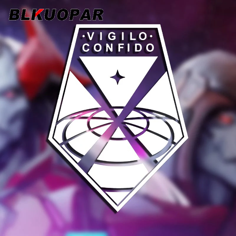 

Забавная виниловая наклейка BLKUOPAR Xcom2 для защиты от солнца