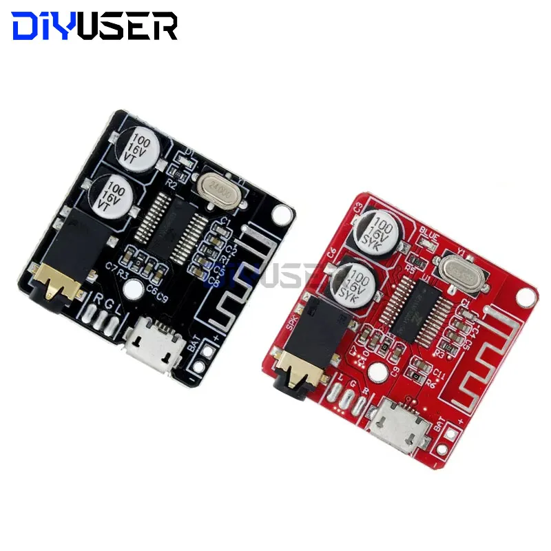 DIYUSER Bluetooth Audio Receiver Board Bluetooth 5.0 MP3 Lossless Decoder Board Wireless Stereo Music Module