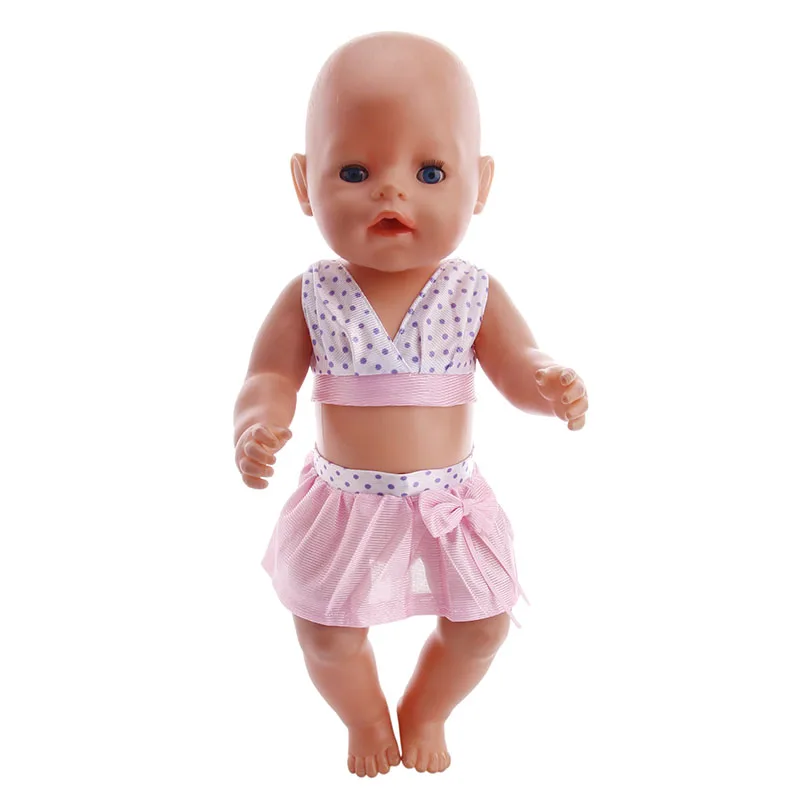 Vêtements de poupée de Style noël, combinaison en forme de citrouille, jupe mignonne pour poupée américaine et bébé né de 18 pouces et 43CM, cadeaux de noël, jouets pour enfants