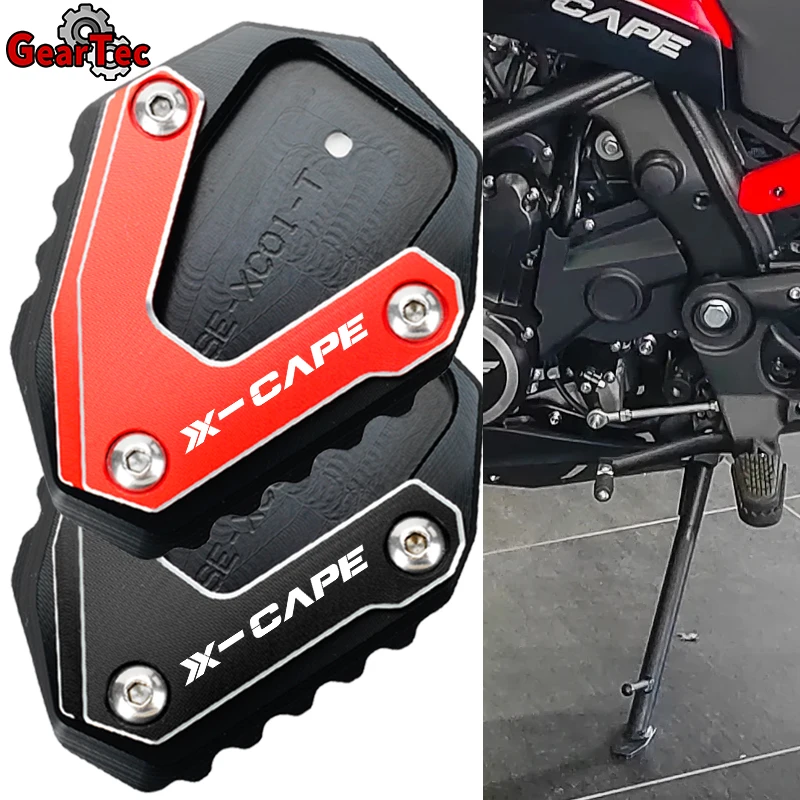 

For Moto Morini XCape X Cape X-Cape 650 650X XCape 650 2022 2023 Motorcycle Accessories Kickstand Foot Side Stand Enlarger Pad